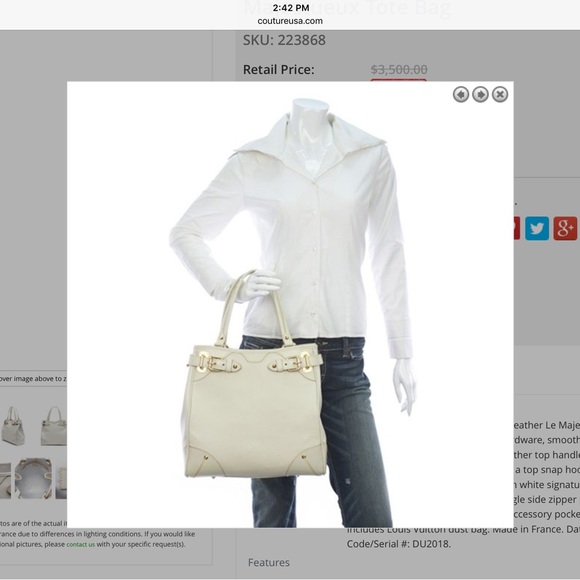 Louis Vuitton Suhali Majesteaux tote - Picture 11 of 14